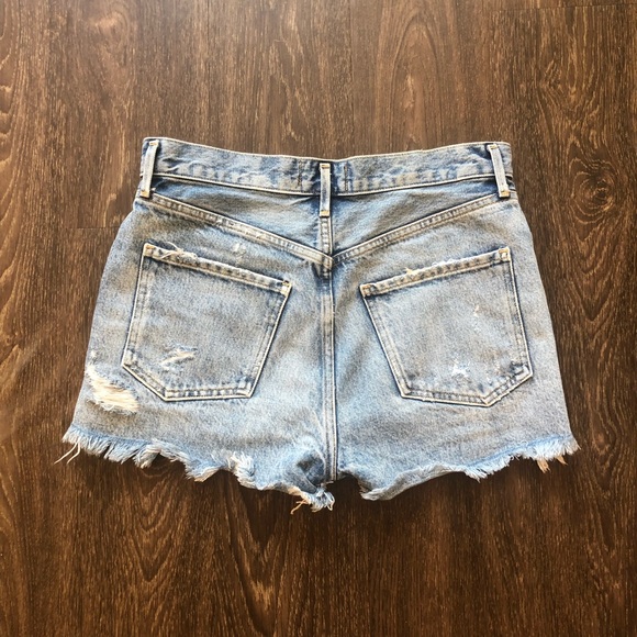Agolde Jaden Hi Rise Shorts Swapmeet 